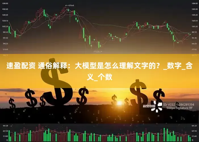 速盈配资 通俗解释：大模型是怎么理解文字的？_数字_含义_个数